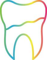 Odontology Vector Icon Design