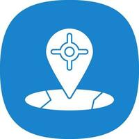 Tracker Vector Icon Design