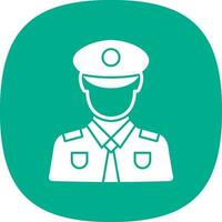 Policeman Vector Icon Design