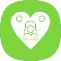 Womans day Vector Icon Design