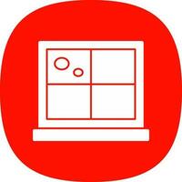 diseño de icono de vector de ventana