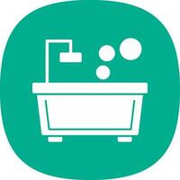 diseño de icono de vector de baño