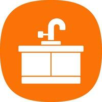 Kitchen Sink Vector Icon Design