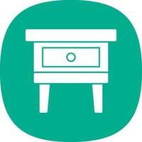 Night Stand Vector Icon Design