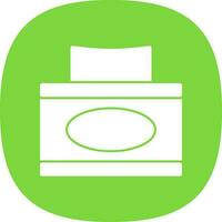 Tissue box Vector Icon Design
