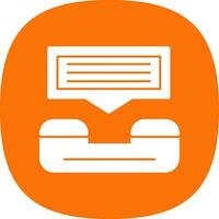 Help line Vector Icon Design