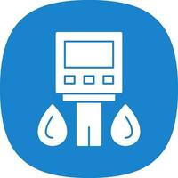 Glucometer Vector Icon Design