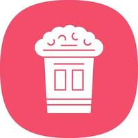 Popcorn Vector Icon Design