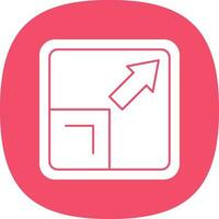Increase Size Vector Icon Design