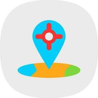 Tracker Vector Icon Design