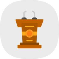 Podium Vector Icon Design