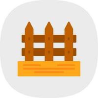 Fence Vector Icon Design