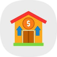 House Value Vector Icon Design