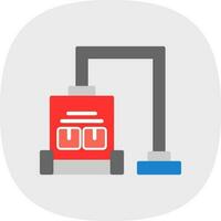 Vacuum Cleaner Vector Icon Design