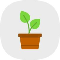 Pot Vector Icon Design