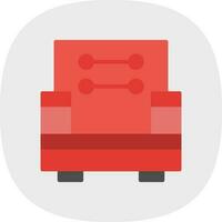 Armchair Vector Icon Design