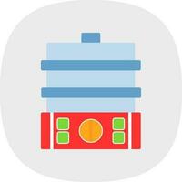 Food Steamer Vector Icon Design