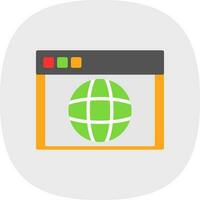 Web site Vector Icon Design