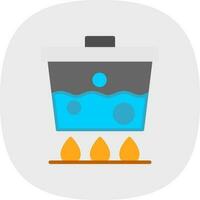 Boiling Vector Icon Design