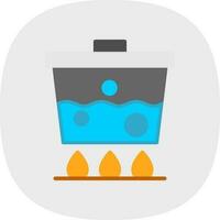 Boiling Vector Icon Design