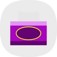 Tissue box Vector Icon Design