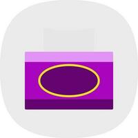 Tissue box Vector Icon Design