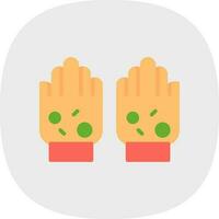 Dirty hands Vector Icon Design