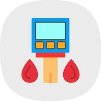 Glucometer Vector Icon Design