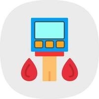 Glucometer Vector Icon Design