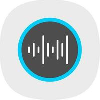 Sound waves Vector Icon Design