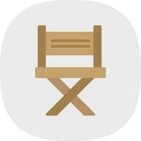 Director chair Vector Icon Design