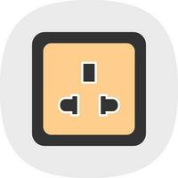 Socket Vector Icon Design