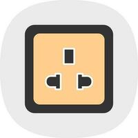 Socket Vector Icon Design