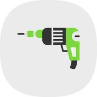 Hand drill Vector Icon Design