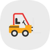 Forklift Vector Icon Design