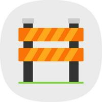 Barrier Vector Icon Design