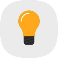 Light bulb Vector Icon Design