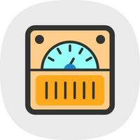 Meter Vector Icon Design