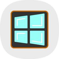 ventanas vector icono diseño