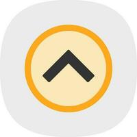 Chevron Up Vector Icon Design
