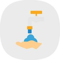 Hand wash Vector Icon Design