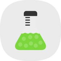 Flask Vector Icon Design