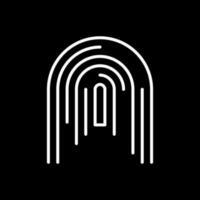 Fingerprint Vector Icon Design