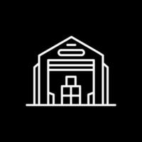 Warehouse Vector Icon Design