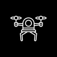 diseño de icono de vector de dron