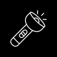 Flashlight Vector Icon Design