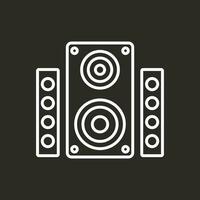 Speaker Vector Icon Design
