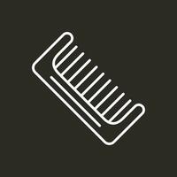 Comb Vector Icon Design