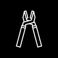 Pliers Vector Icon Design