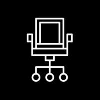 Office Chair Vector Icon Design